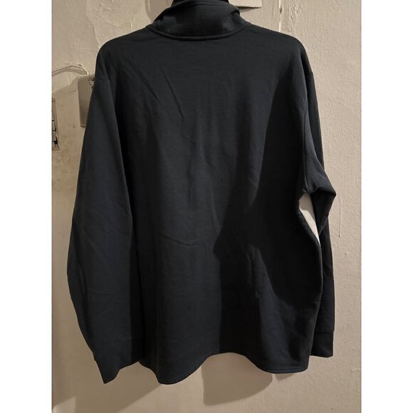 Eddie Bauer Men's Pullover 1/4 Zip Color block & Spell out Sweatshirt Size Large - Picture 4 of 13